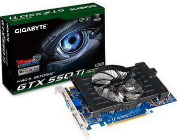 GIGABYTE GeForce GTX 550 Ti GV-N550D5-1GI 